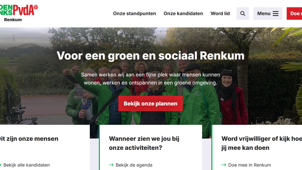 Gezamenlijke website