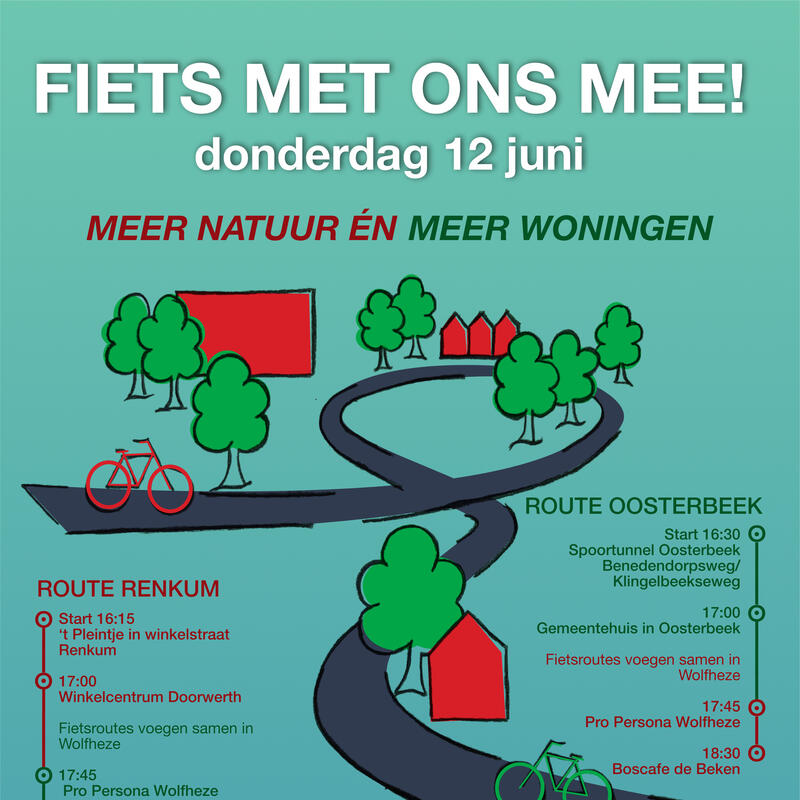 Fietstocht 12 juni