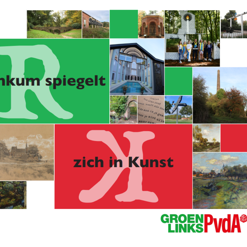 Renkum spiegelt zich in kunst