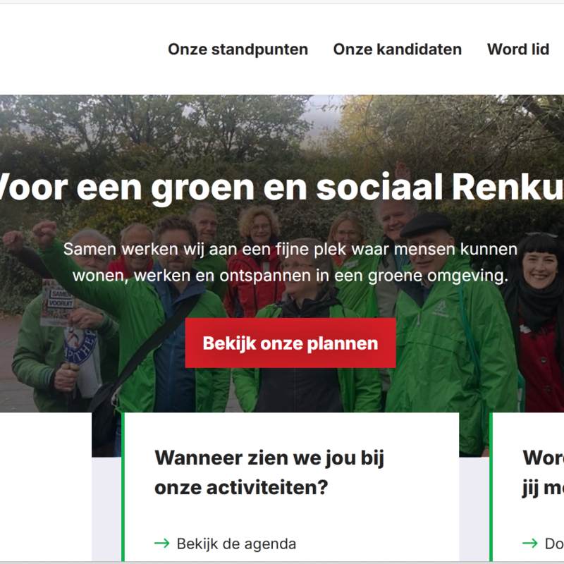 Gezamenlijke website