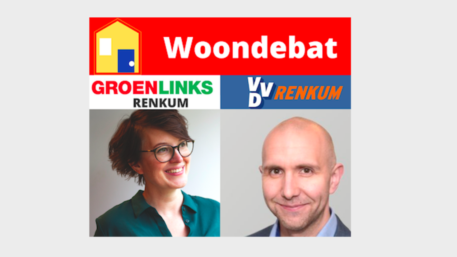 Woondebat GroenLinks VVD