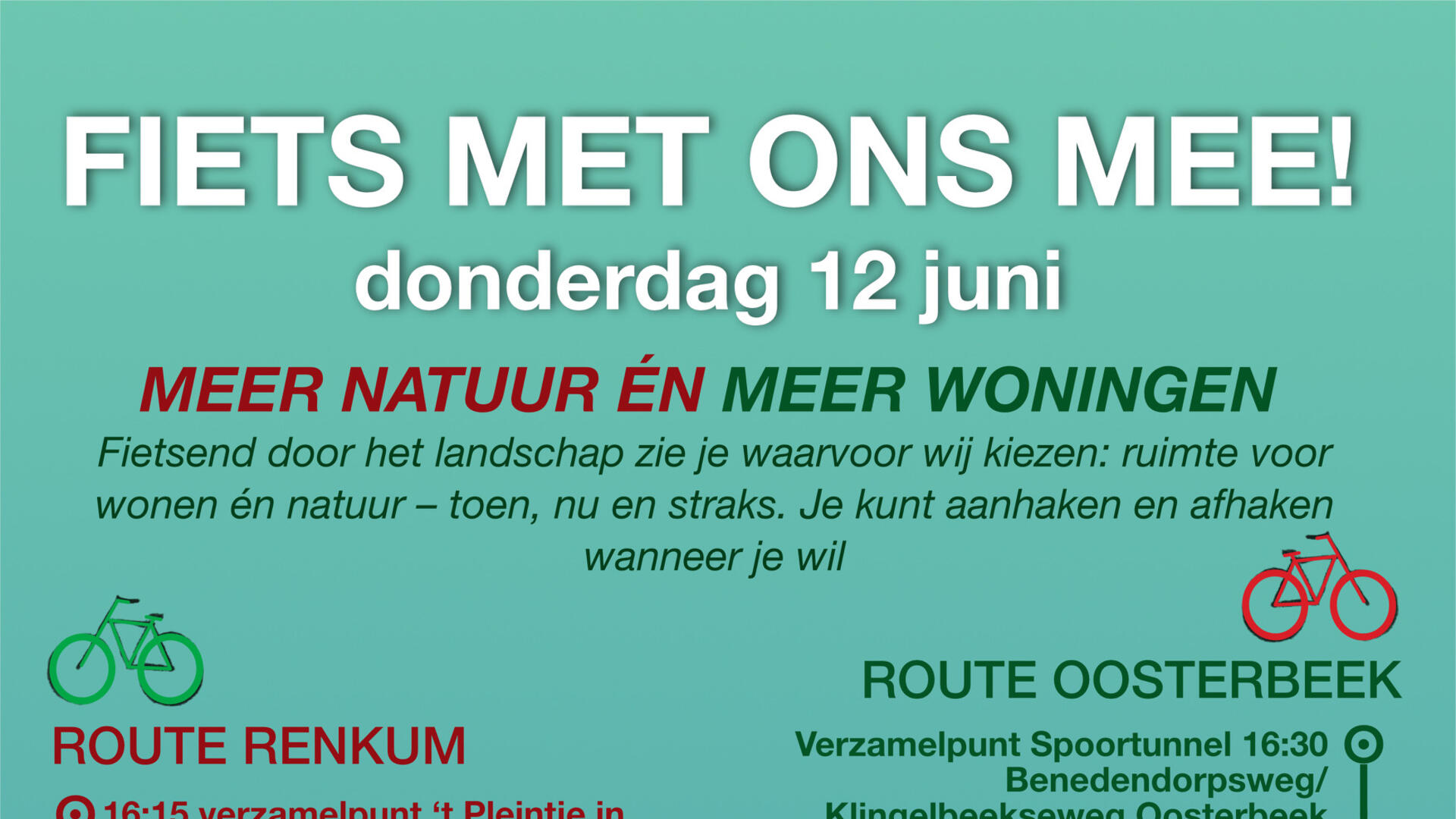 Fietstocht info