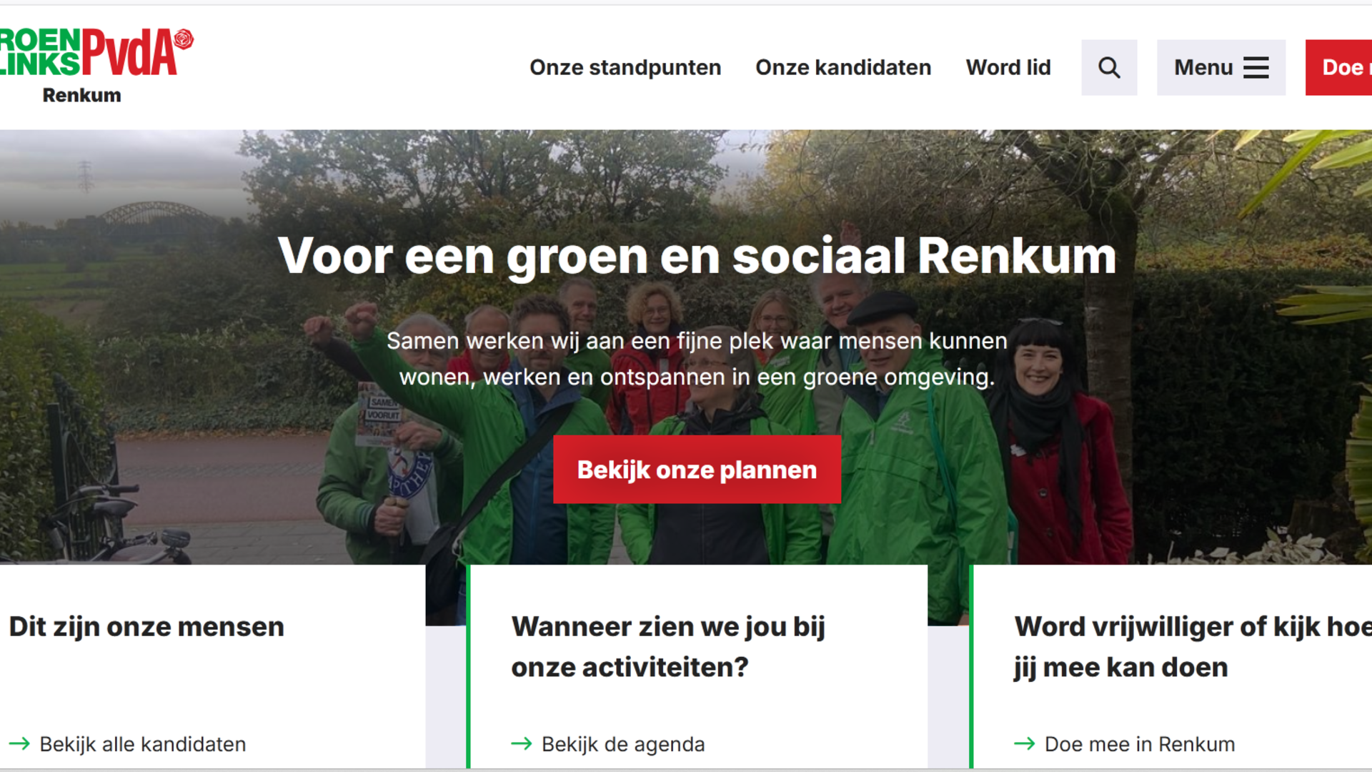 Gezamenlijke website